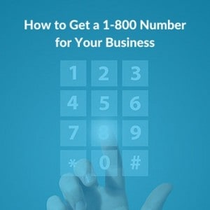 how to get a 1800 number