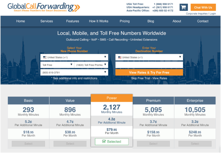 gcf-toll-free-pricing